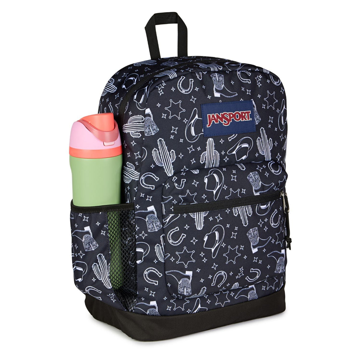 Jansport Cross Town - Wild West Escape Black/Black/White