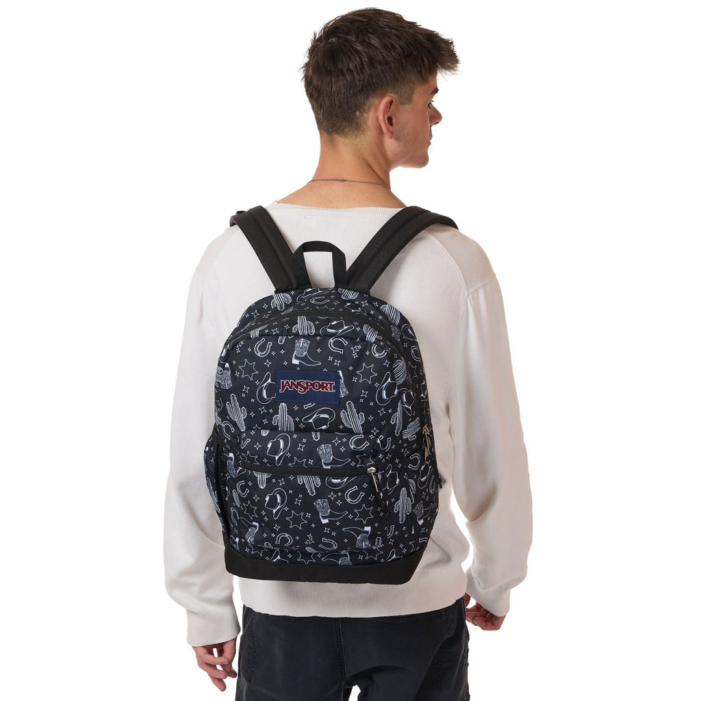 Jansport Cross Town - Wild West Escape Black/Black/White