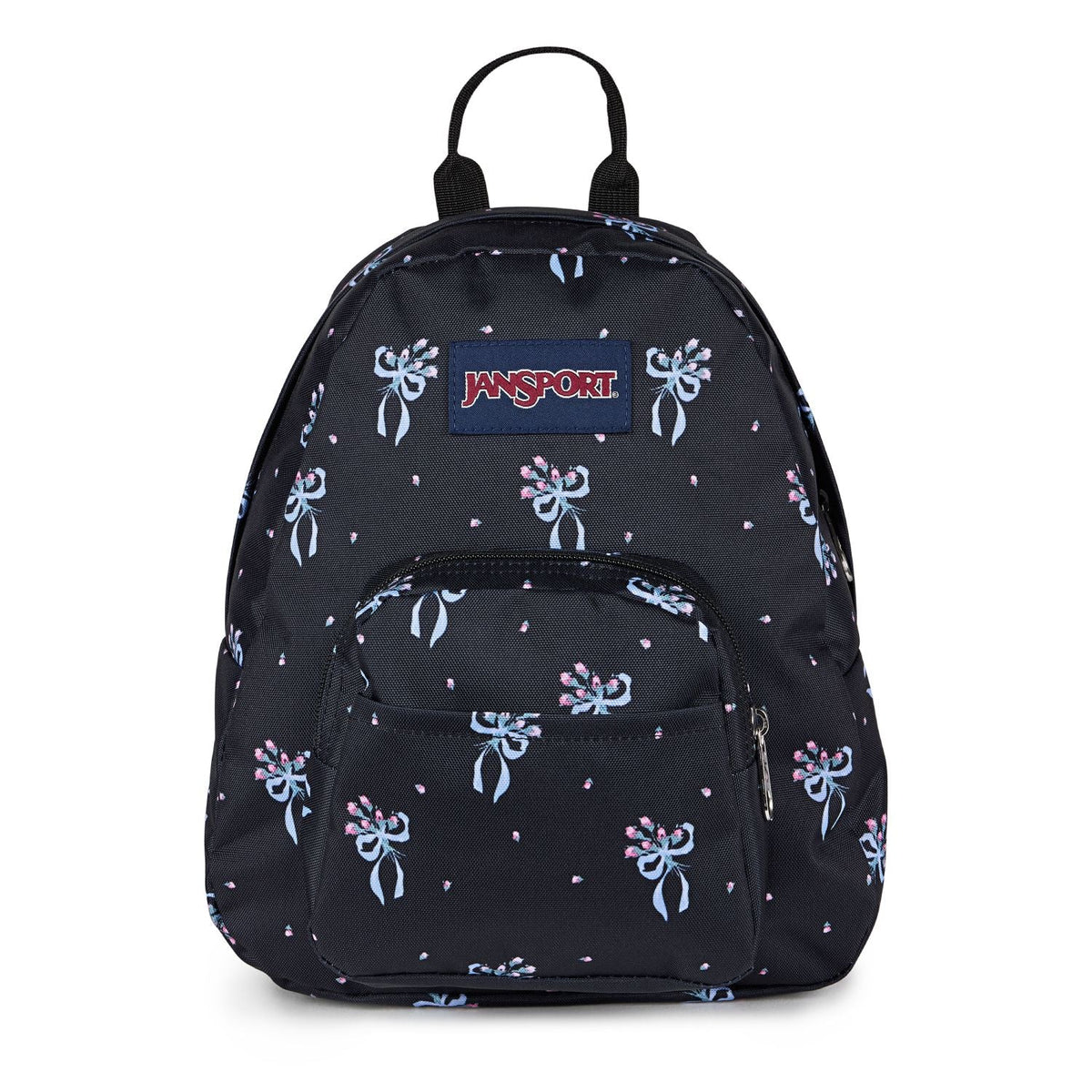 Jansport Half Pint Mini Backpack - Pastel Petals Black/Blue/Pink/Green