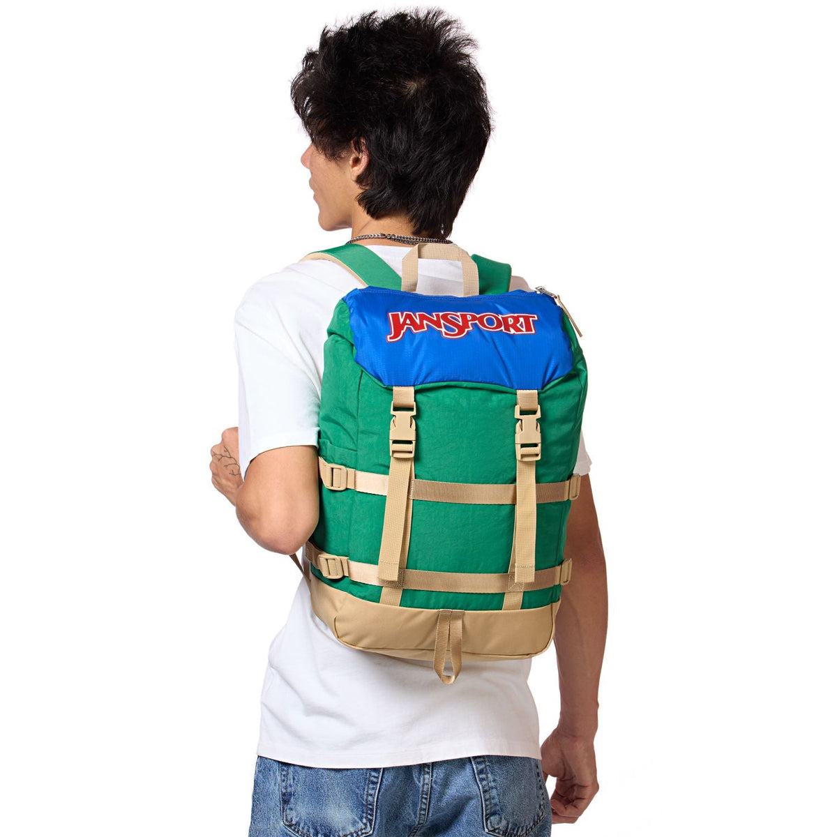Jansport Skip Pack Backpack - Jelly Kelly