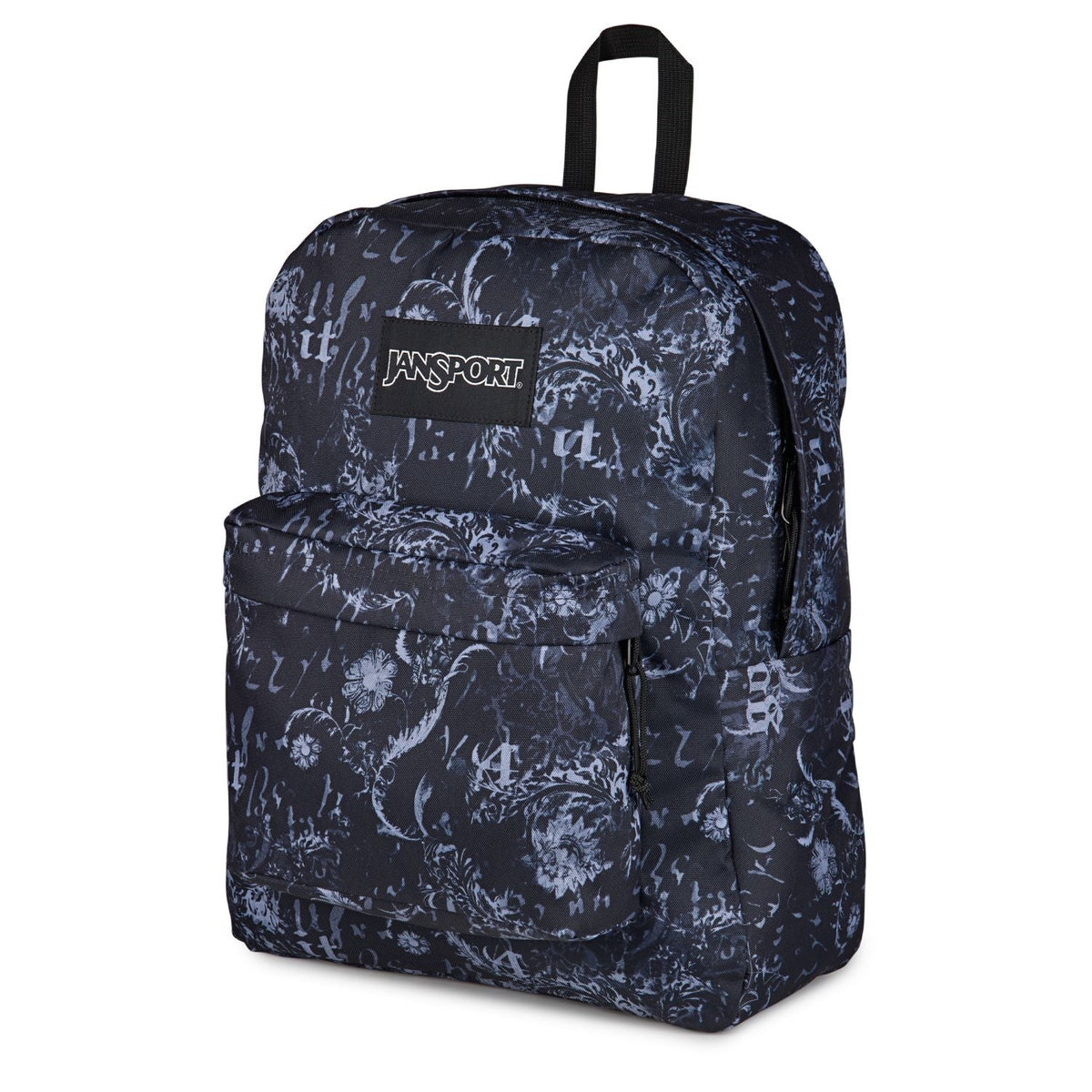 Jansport Superbreak Plus - Afflicted Black/Charcoal/Dk Grey