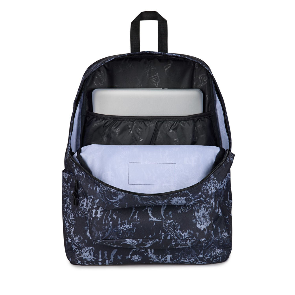 Jansport Superbreak Plus - Afflicted Black/Charcoal/Dk Grey