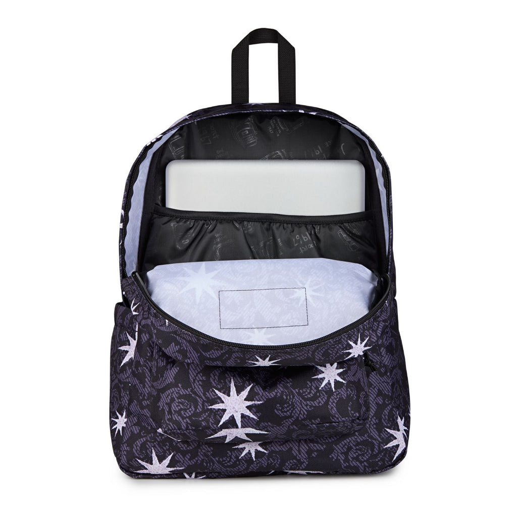 Jansport Superbreak Plus - Castle Tapesty Black/Charcoal/Silver