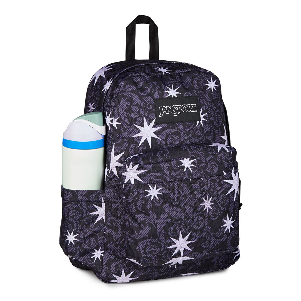 Jansport Superbreak Plus - Castle Tapesty Black/Charcoal/Silver