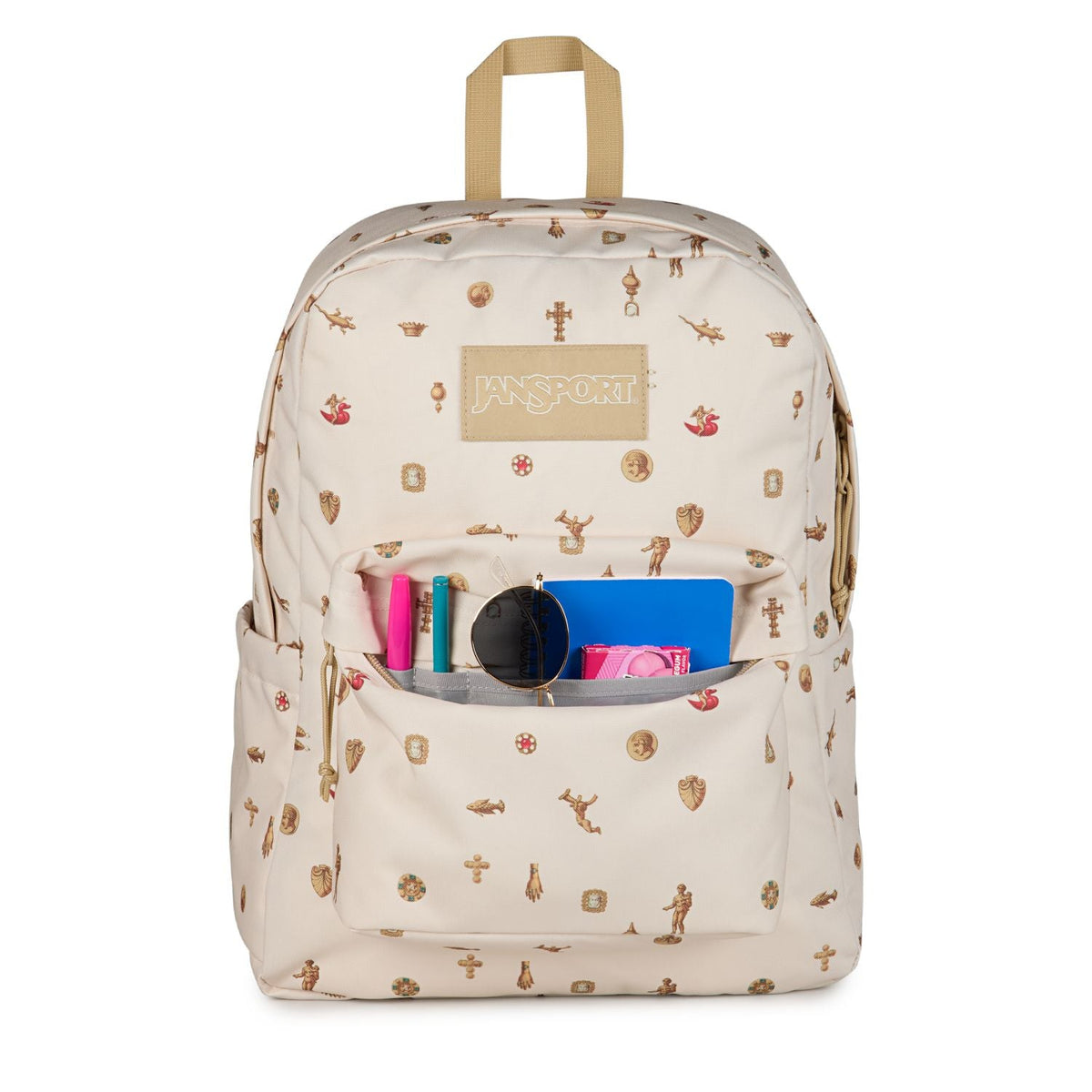 Jansport Superbreak Plus - Gilded Relics Moon Flower/Gold