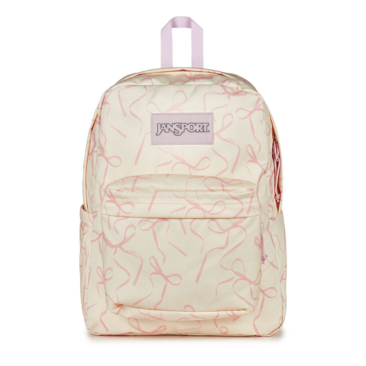 Jansport Superbreak Plus - Rows Of Bows Natural/Pink Ice
