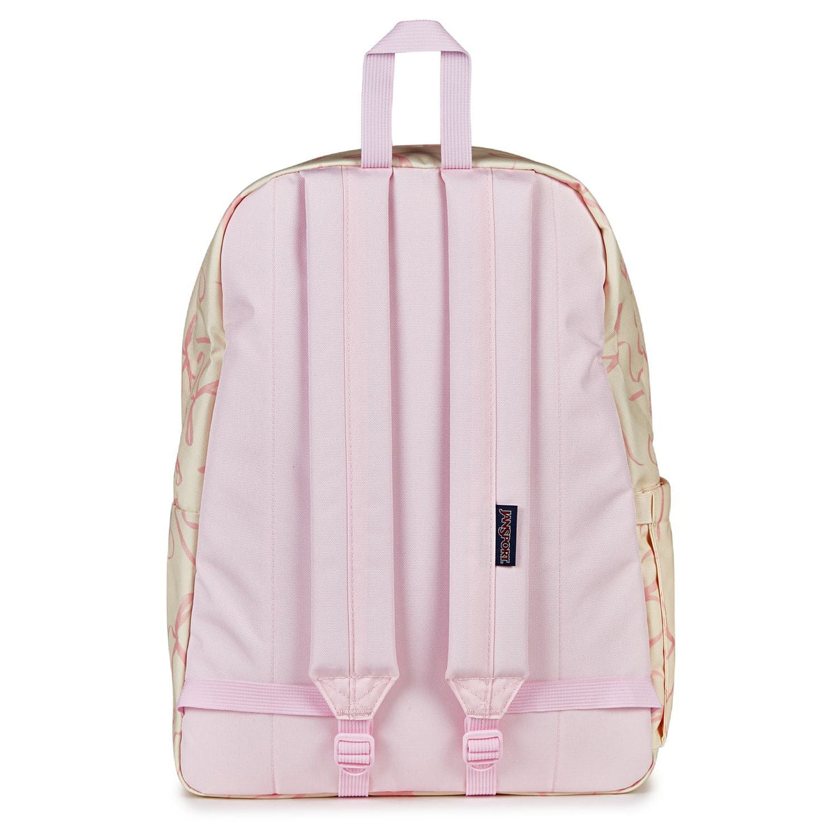 Jansport Superbreak Plus - Rows Of Bows Natural/Pink Ice