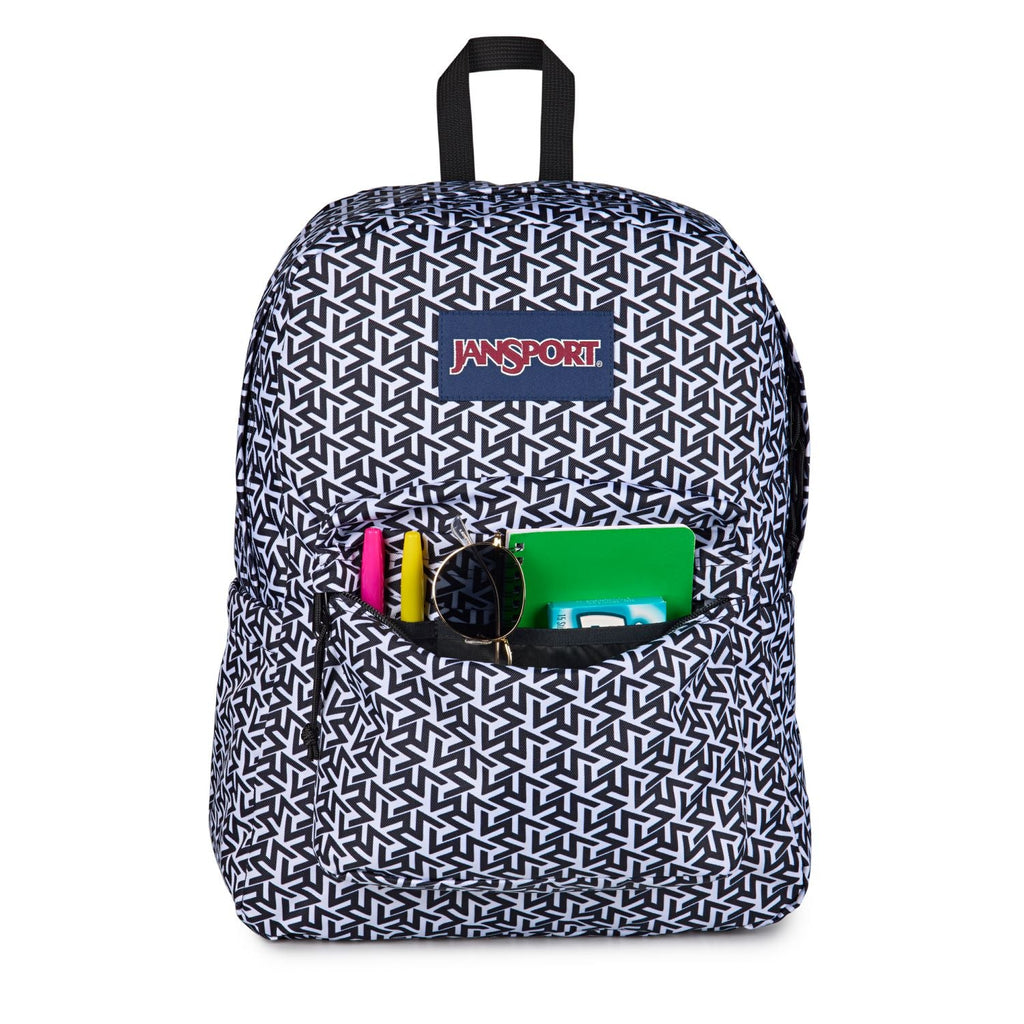 Jansport Superbreak Plus - Team Colors White/Black/Black