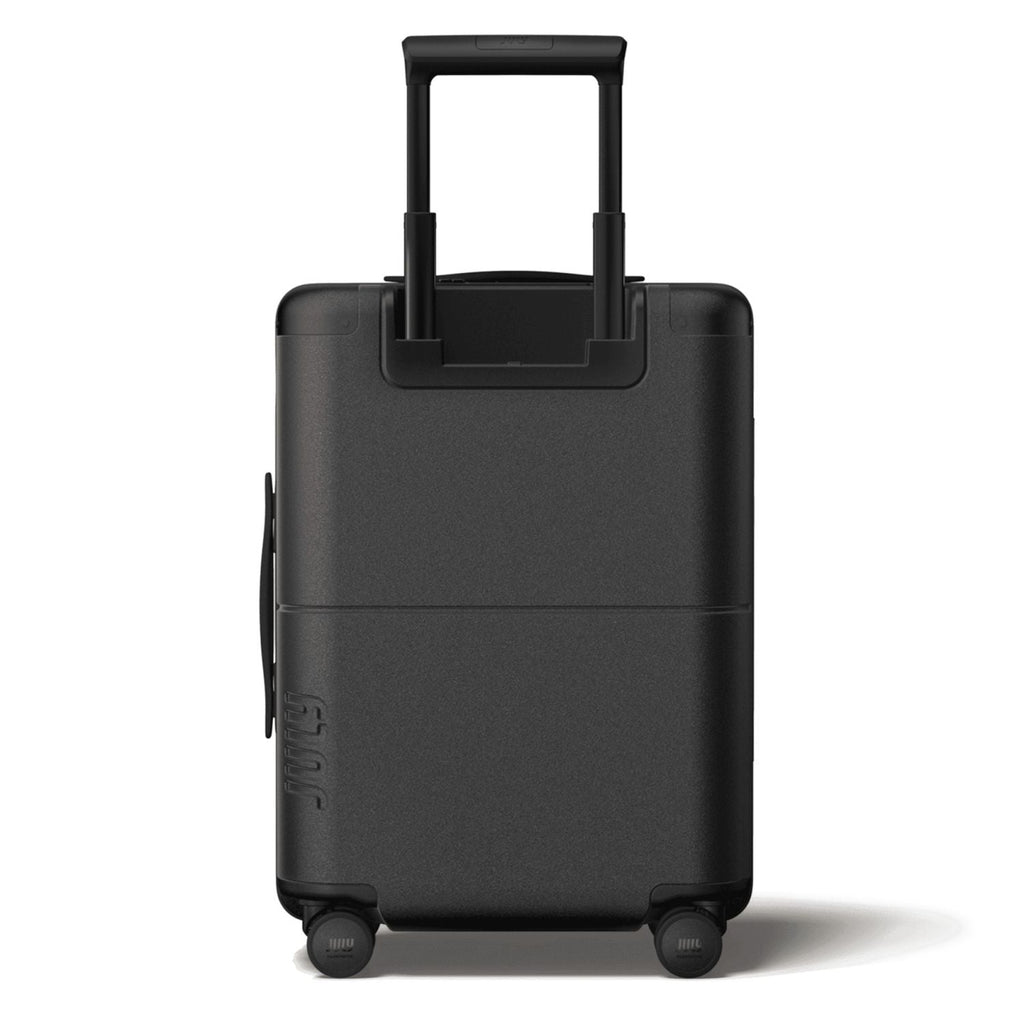 July Carry On Original Polycarbonate  21" Luggage With Casesafe Tracking & Power Bank & Usb/Usb-C Cable - Charcoal
