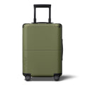 July Carry On Original Polycarbonate  21" Luggage With Casesafe Tracking & Power Bank & Usb/Usb-C Cable - Olive