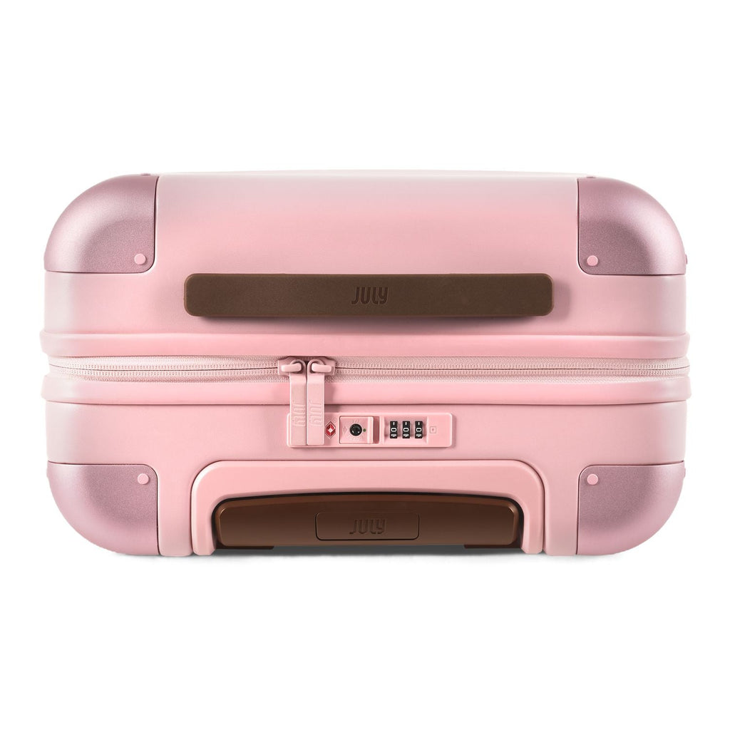 July Carry On Original Polycarbonate 21" Luggage With Power Bank & Usb/Usb-C Cable - Fragola