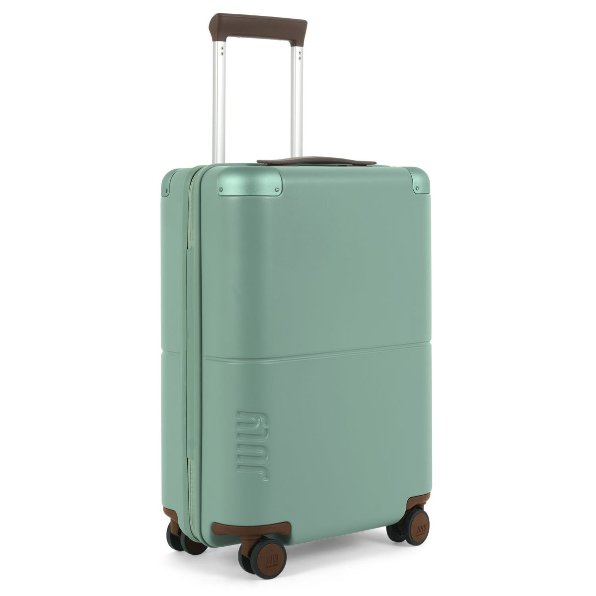 July Carry On Original Polycarbonate 21" Luggage With Power Bank & Usb/Usb-C Cable - Mint