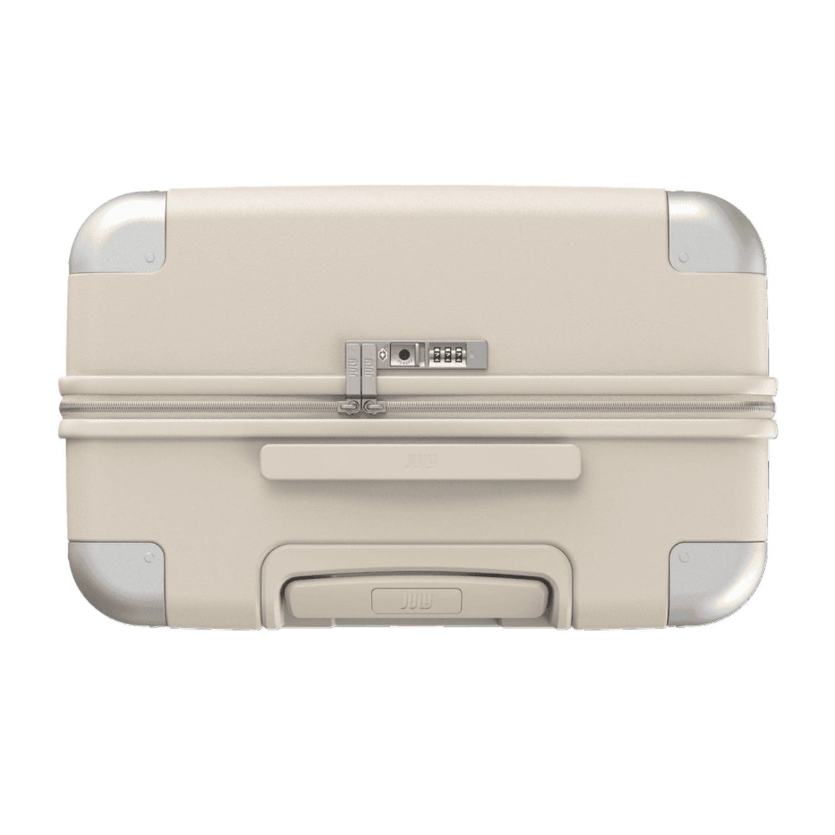July Checked Plus Polycarbonate 30" Luggage - Bone
