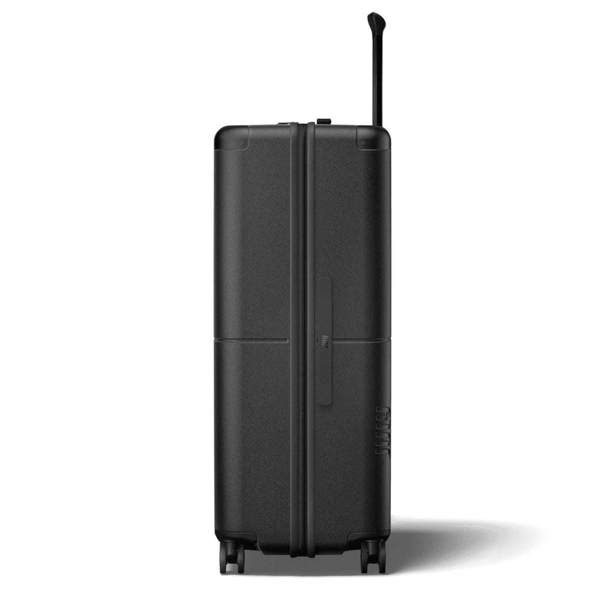 July Checked Plus Polycarbonate With Casesafe Tracking 30" Luggage - Charcoal