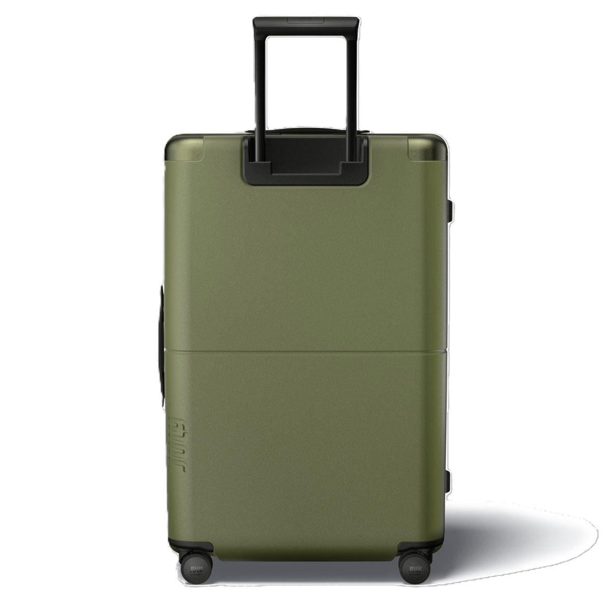July Checked Plus Polycarbonate With Casesafe Tracking 30" Luggage - Olive