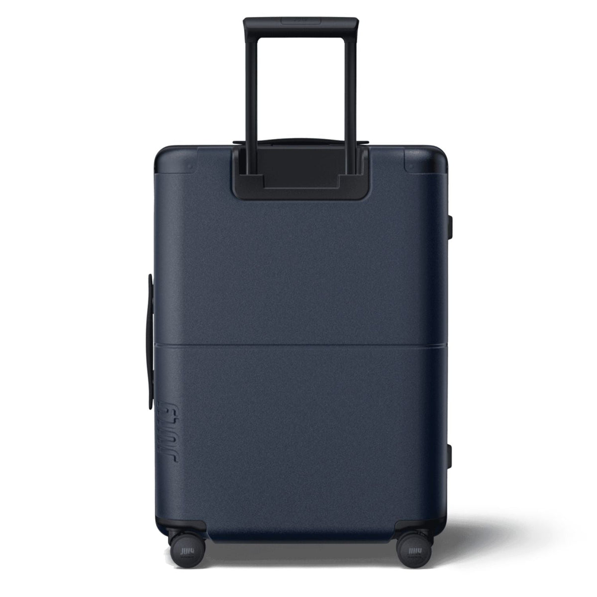 July Checked Polycarbonate With Casesafe Tracking 26" Luggage - Navy