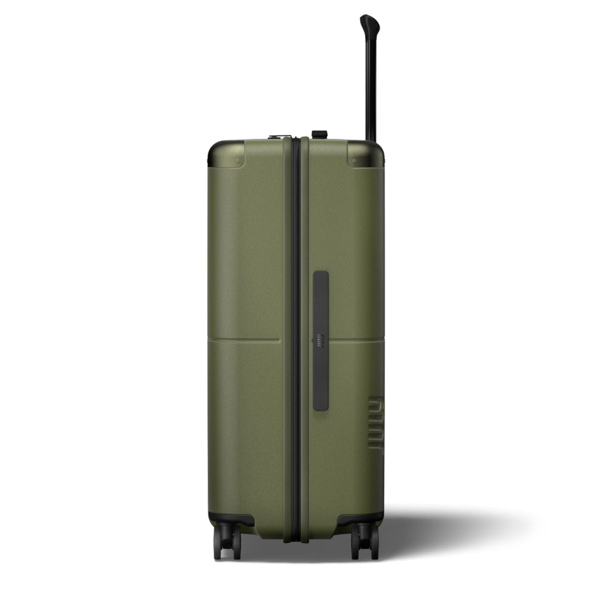 July Checked Polycarbonate With Casesafe Tracking 26" Luggage - Olive
