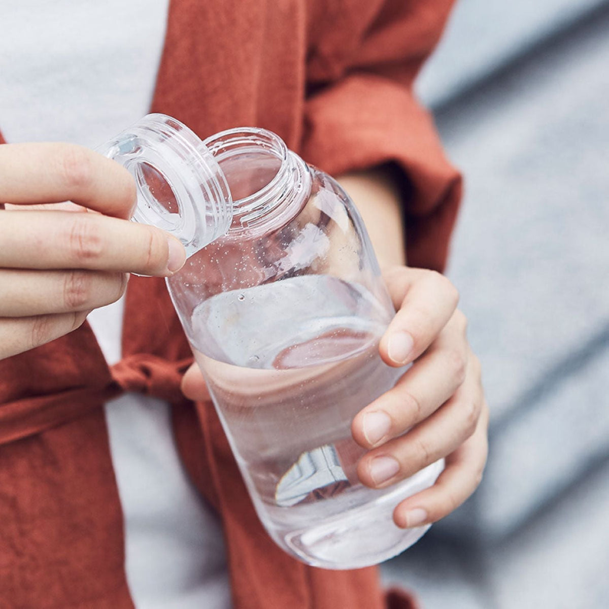 Kinto Water Bottle 500ML - Blue V2