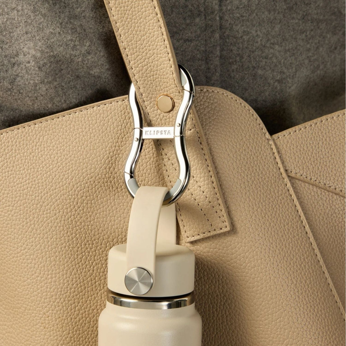 Klipsta Link Bag Hook - Silver