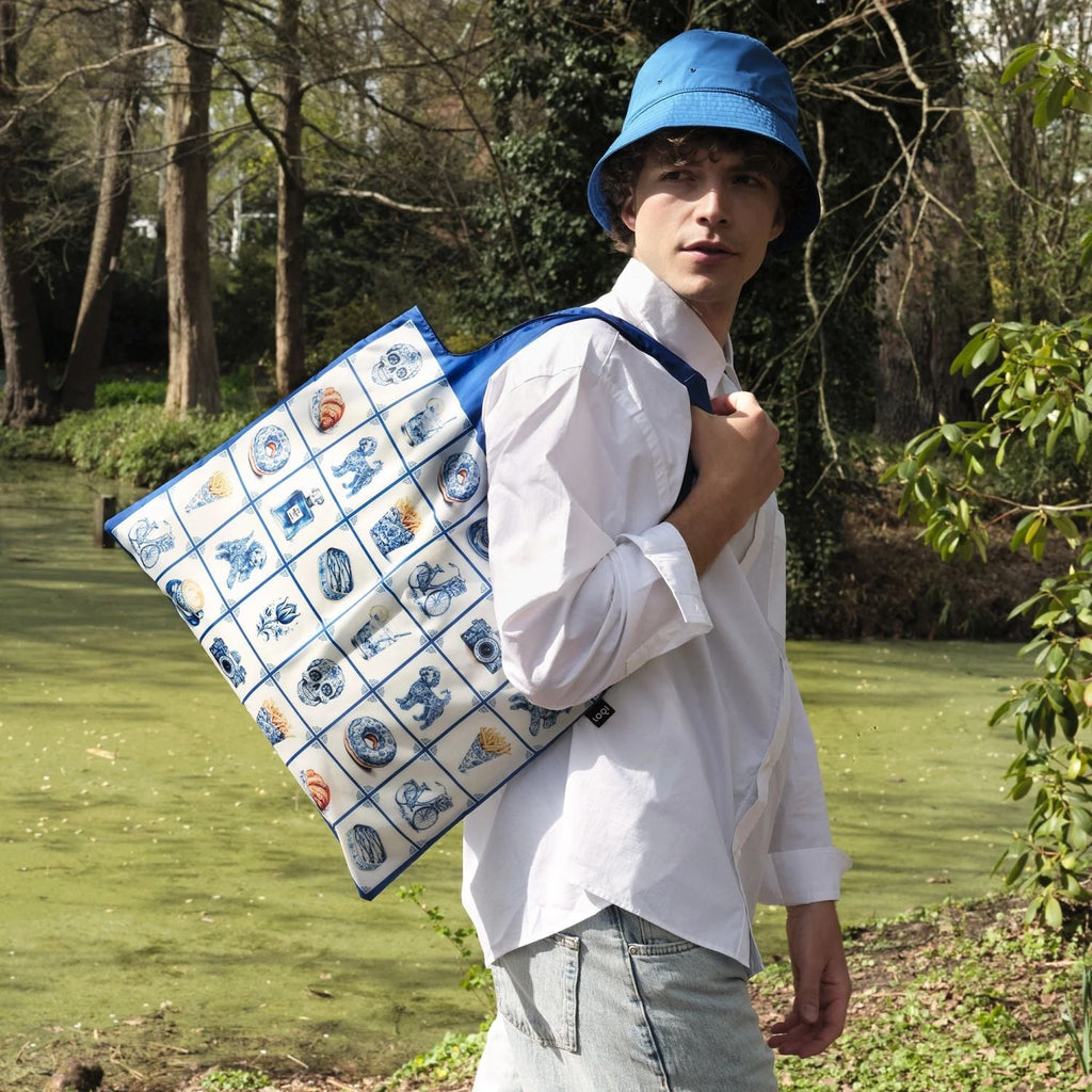 LOQI Artist Bag - Delft - Funky