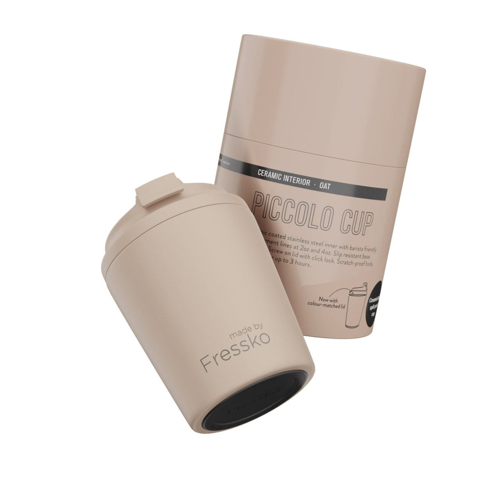 Made By Fressko Ceramic Piccolo 4oz Insulated Cup - Oat
