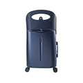 MiaMily Multicarry Carry On 18 Inch Luggage with Built-in Seat for Children (Navy Blue)
