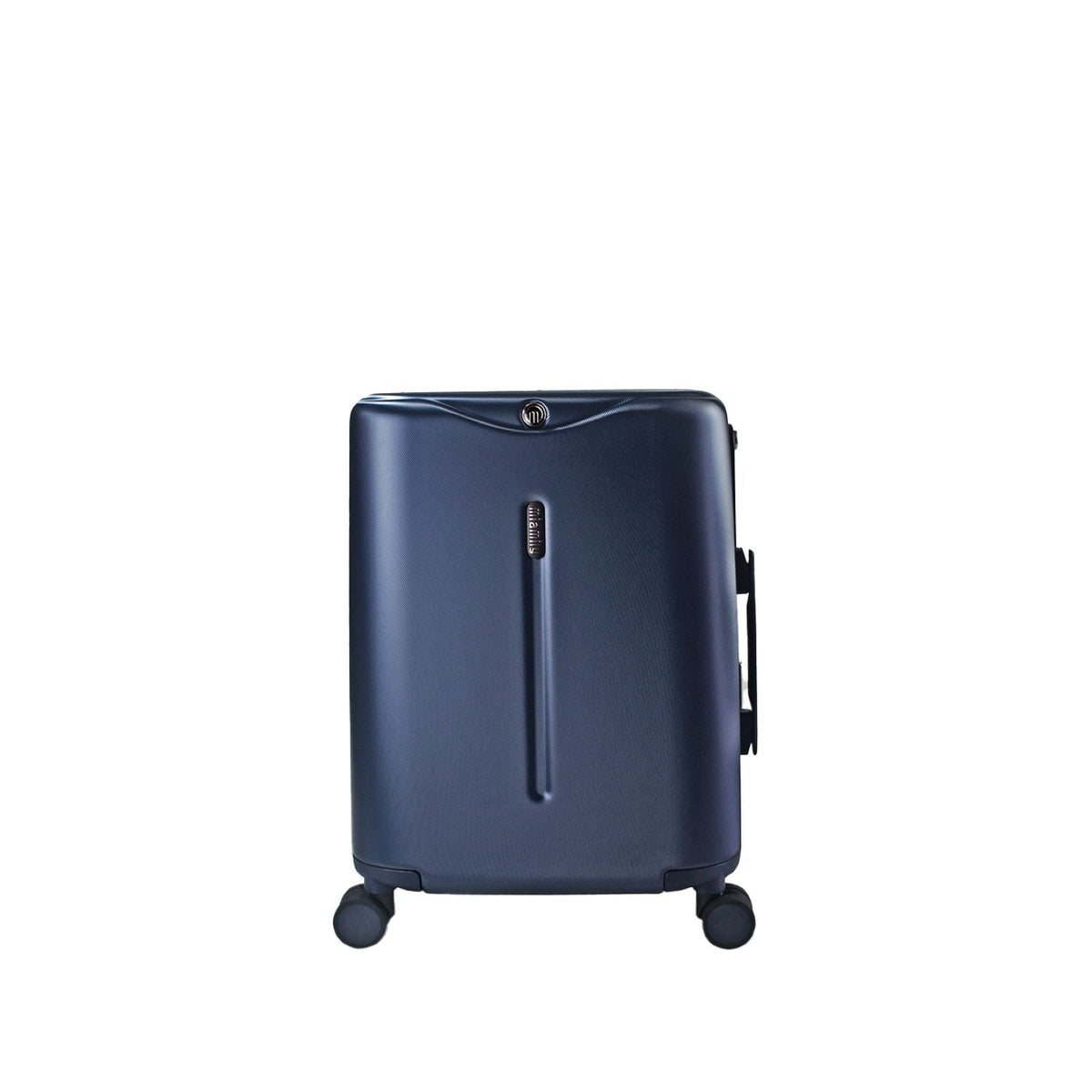 MiaMily Multicarry Carry On 18 Inch Luggage with Built-in Seat for Children (Navy Blue)