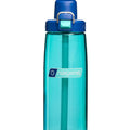 Nalgene 24Oz Fresh Flow Straw Bottle - Blue Aqua With Blue Cap