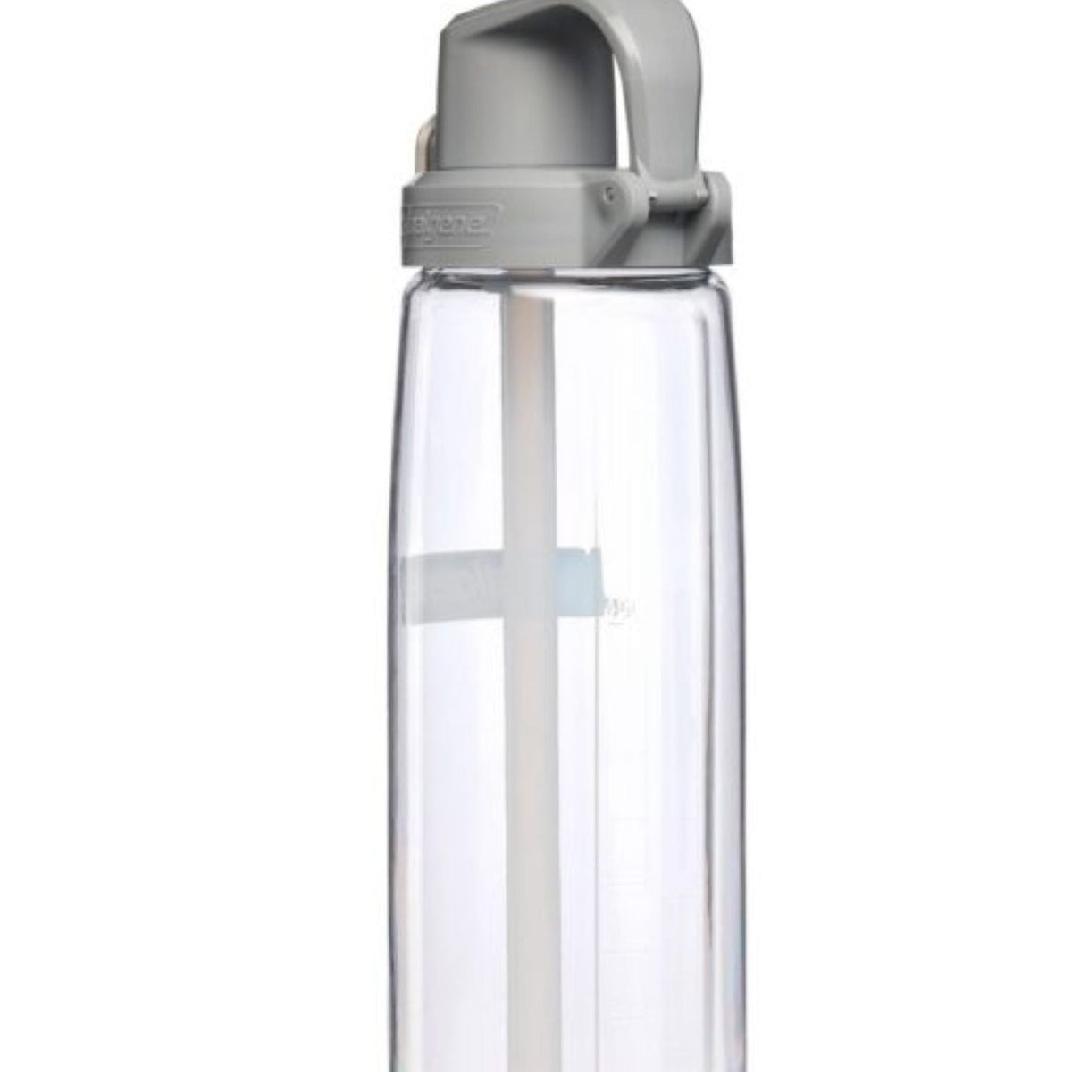 Nalgene 24Oz Fresh Flow Straw Bottle - Clear With Gray Cap