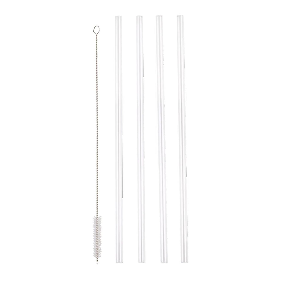 Oasis Commuter Straw Set Of 4 With Cleaning Brush
