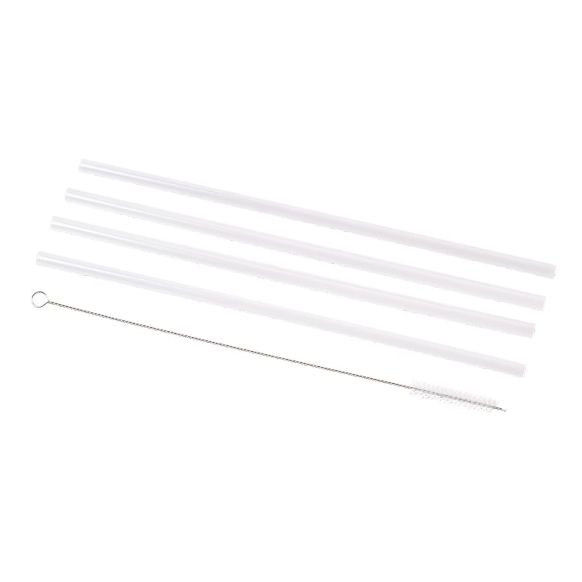 Oasis Commuter Straw Set Of 4 With Cleaning Brush