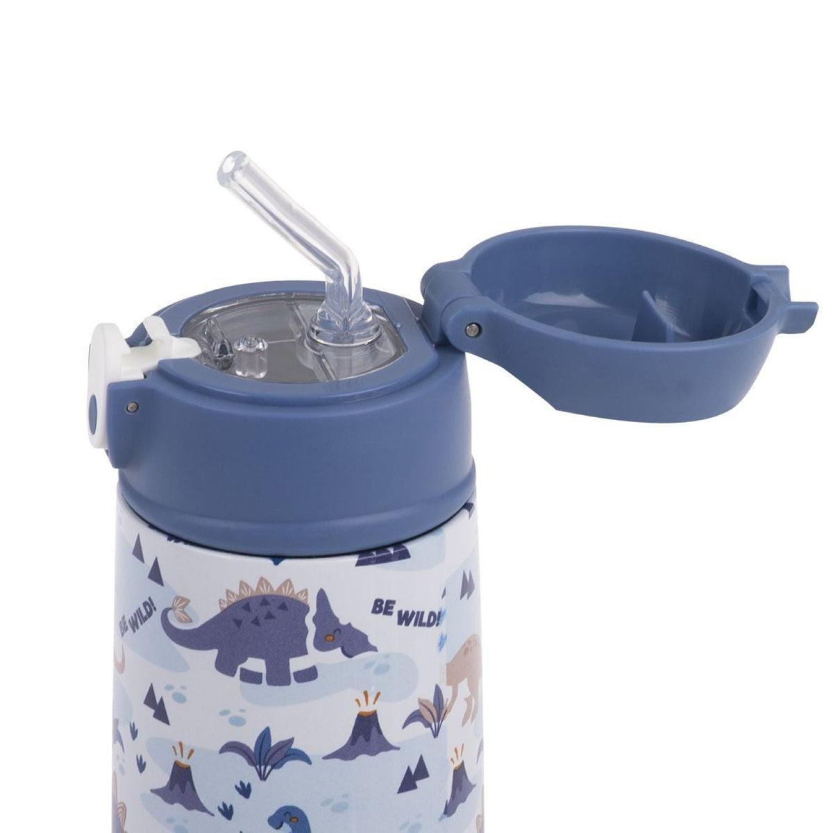 Oasis Kids' Water Bottle with Sipper Silicone Straw 400ML - Under The Sea