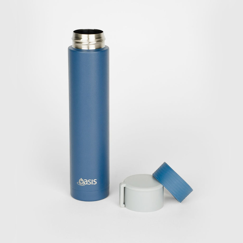 Oasis Bottle Cap For Skinny Mini Insulated Water Bottle 250ML - Marian Blue (Bright Blue)