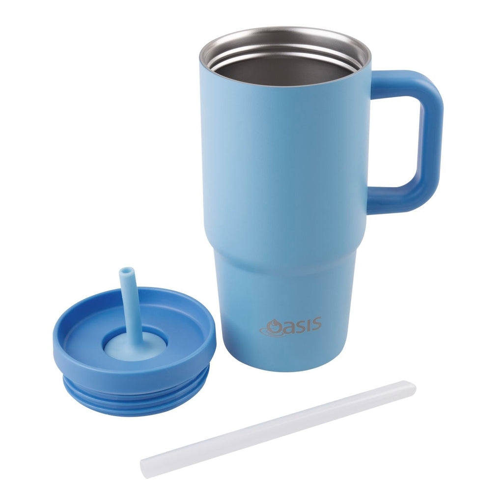 Oasis S/S Insulated Mini Commuter Travel Tumbler 700ML Cap Only - Blue