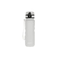 Oasis Tritan Motivation Bottle 1L W Handle Strap - White