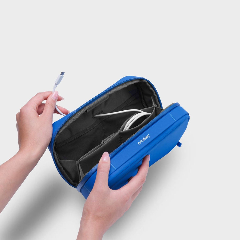 Orbitkey 2-In-1 Tech Pouch (Cobalt)