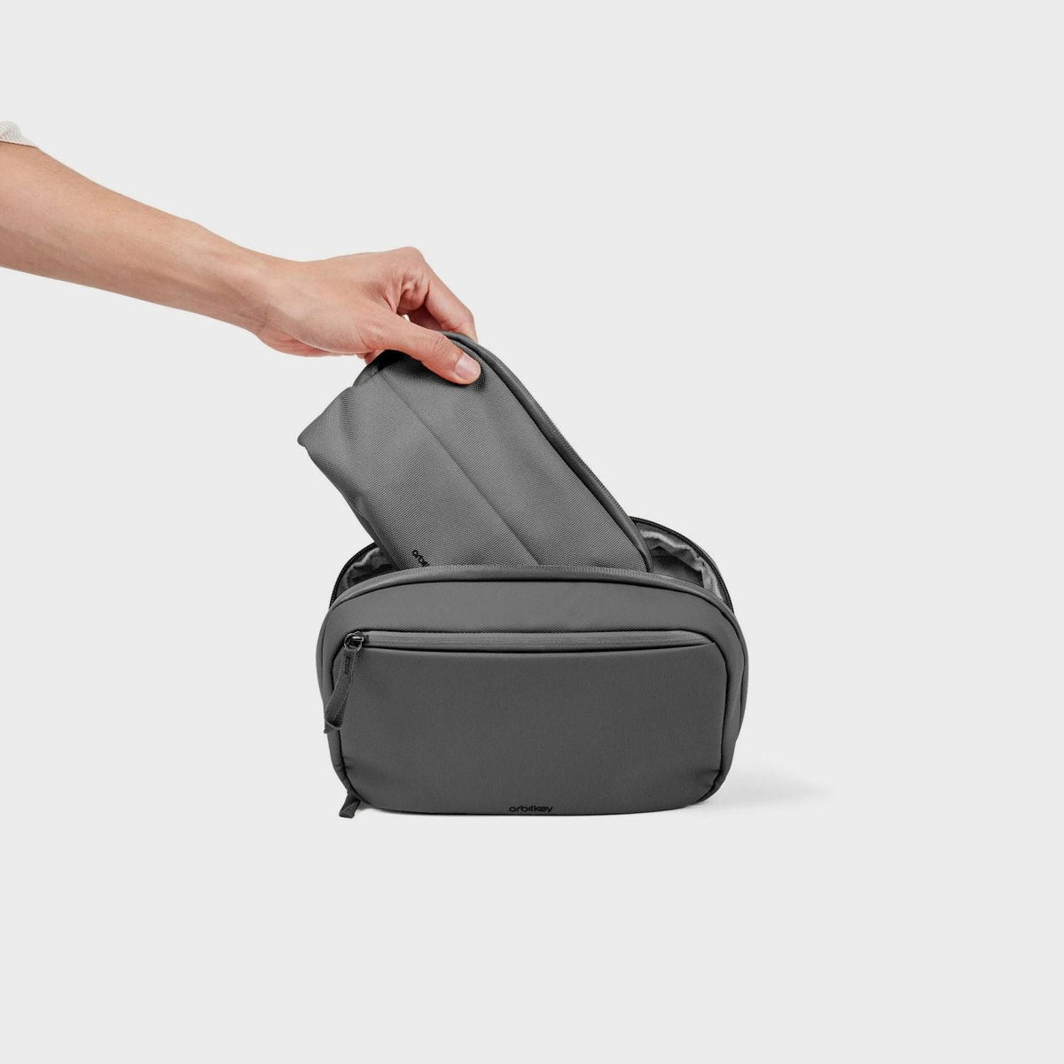 Orbitkey 2-In-1 Tech Pouch (Graphite)