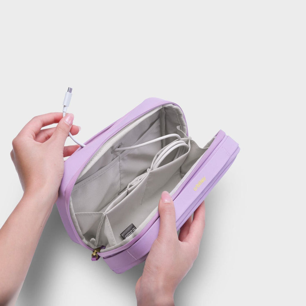 Orbitkey 2-In-1 Tech Pouch (Lilac)