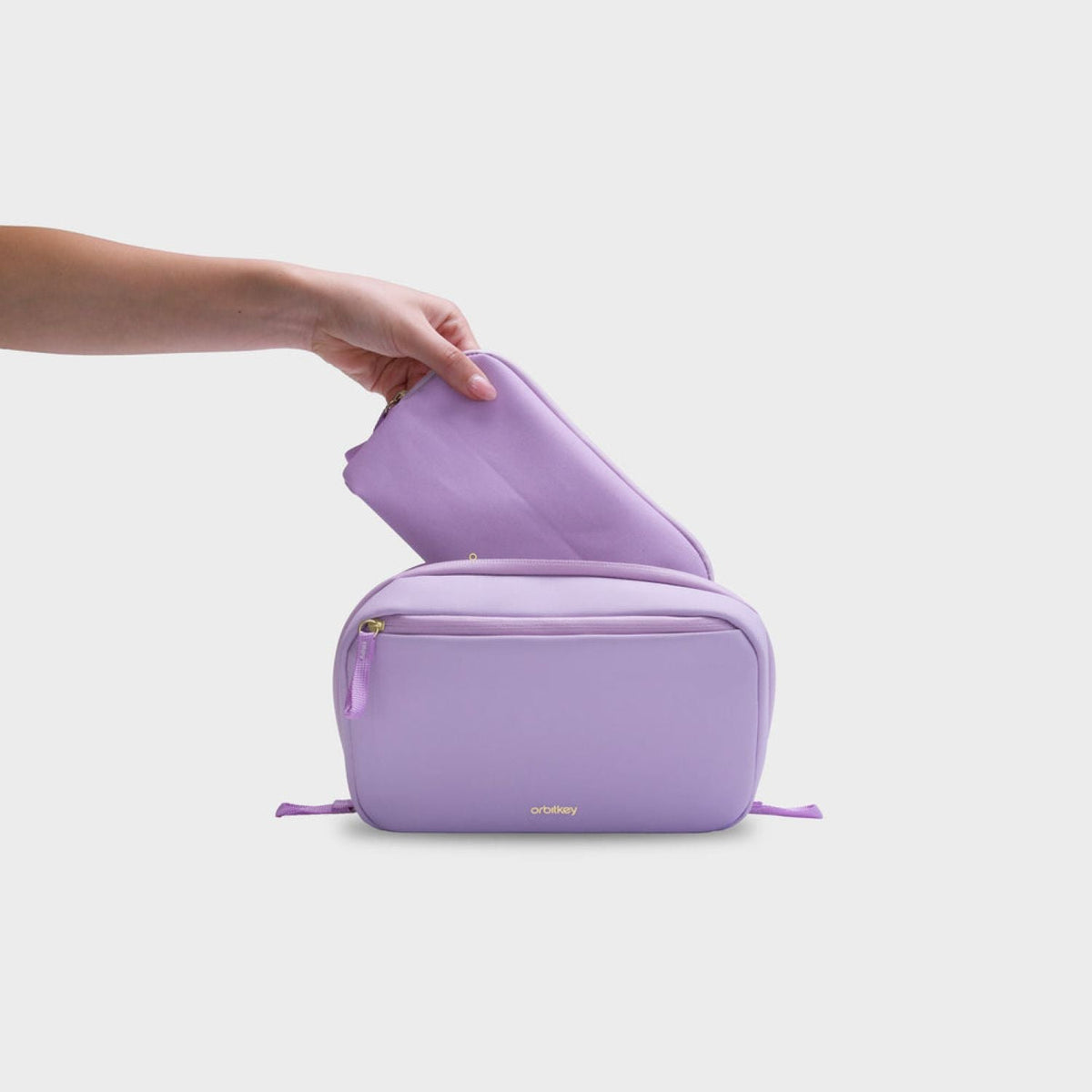 Orbitkey 2-In-1 Tech Pouch (Lilac)