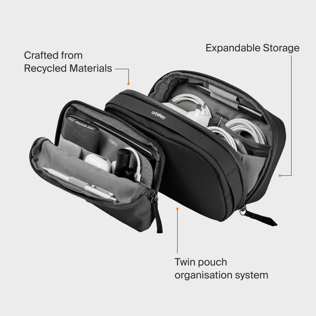 Orbitkey 2-In-1 Tech Pouch (Lilac)