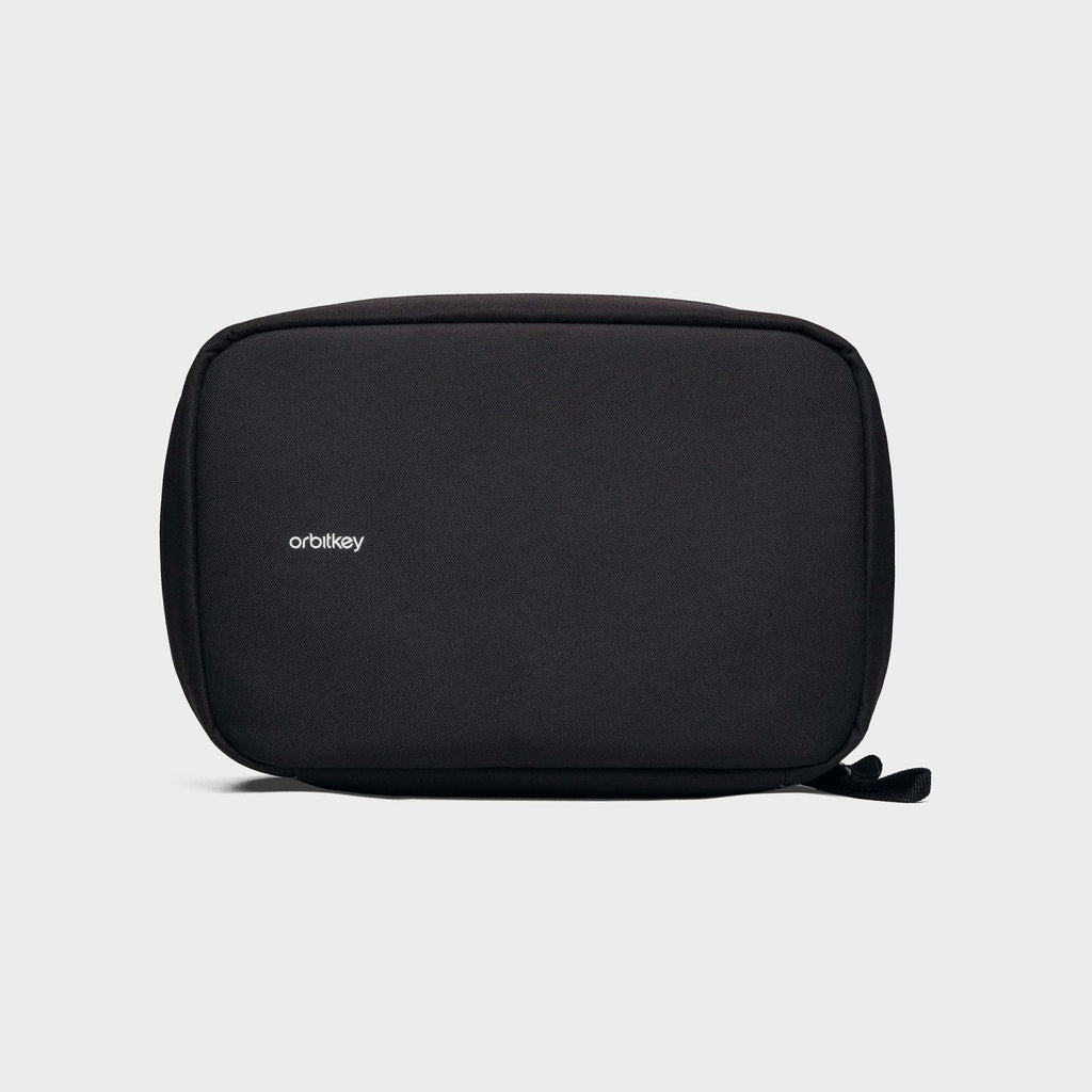 Orbitkey 2-In-1 Toiletry Pouch (Black)