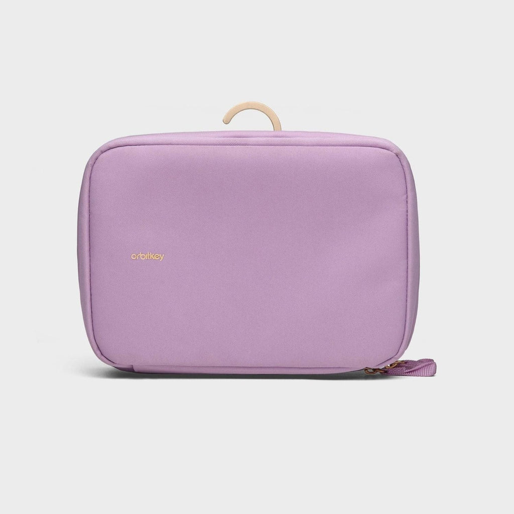 Orbitkey 2-In-1 Toiletry Pouch (Lilac)