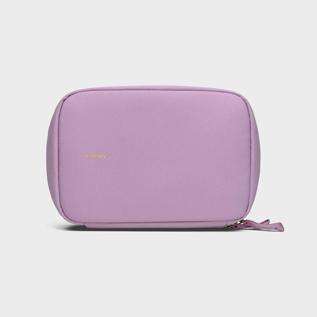 Orbitkey 2-In-1 Toiletry Pouch (Lilac)