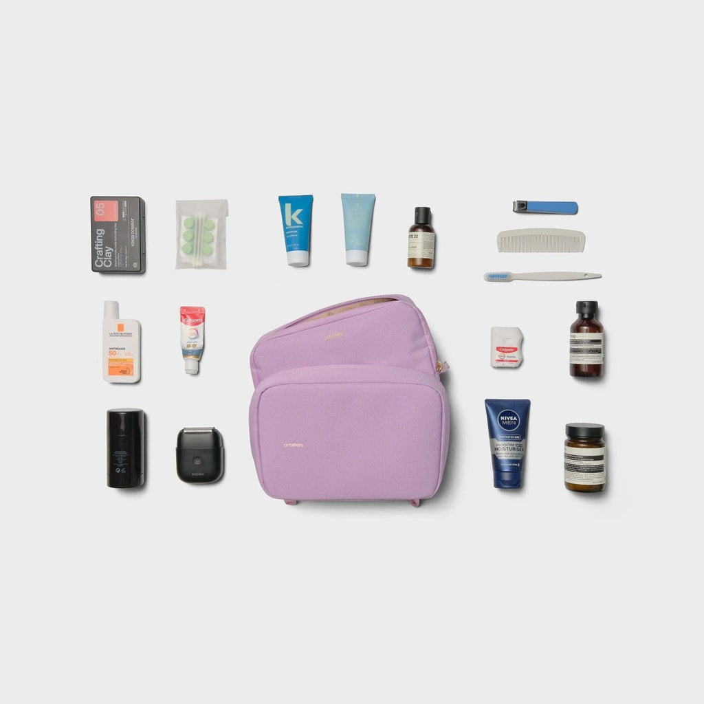 Orbitkey 2-In-1 Toiletry Pouch (Lilac)