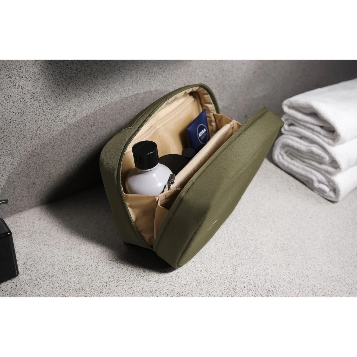 Orbitkey 2-In-1 Toiletry Pouch (Olive)