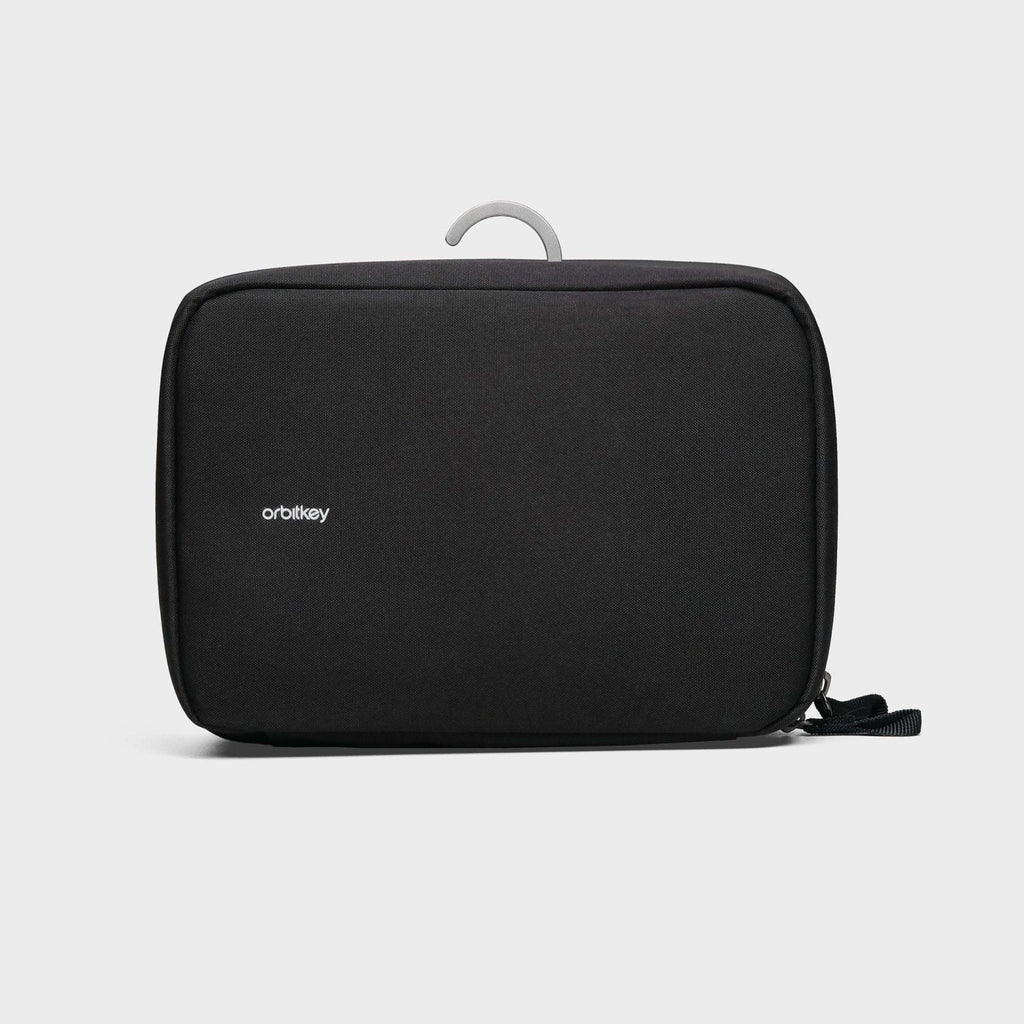 Orbitkey Hanging Toiletry Pouch (Black)