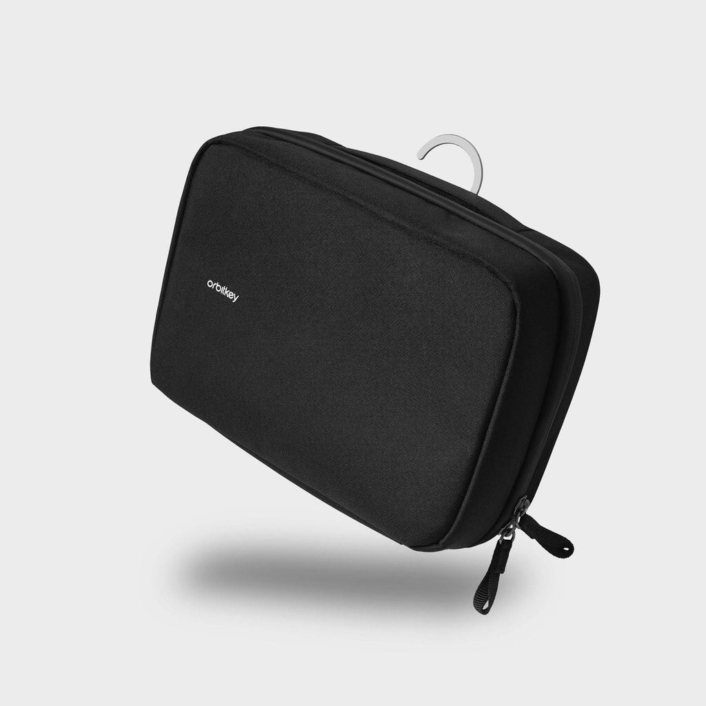 Orbitkey Hanging Toiletry Pouch (Black)