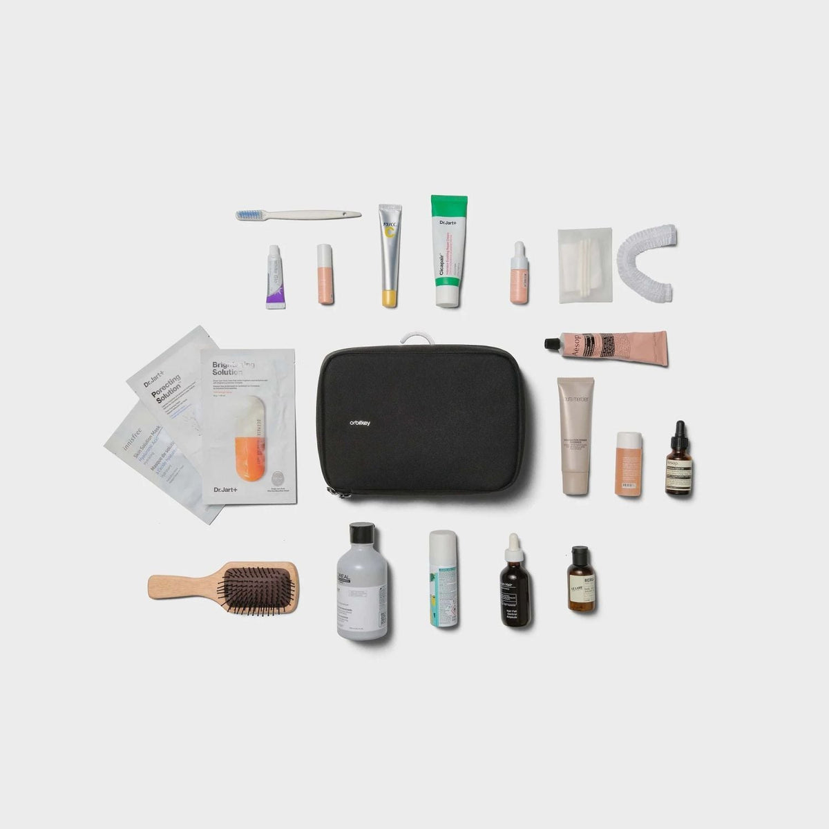 Orbitkey Hanging Toiletry Pouch (Black)