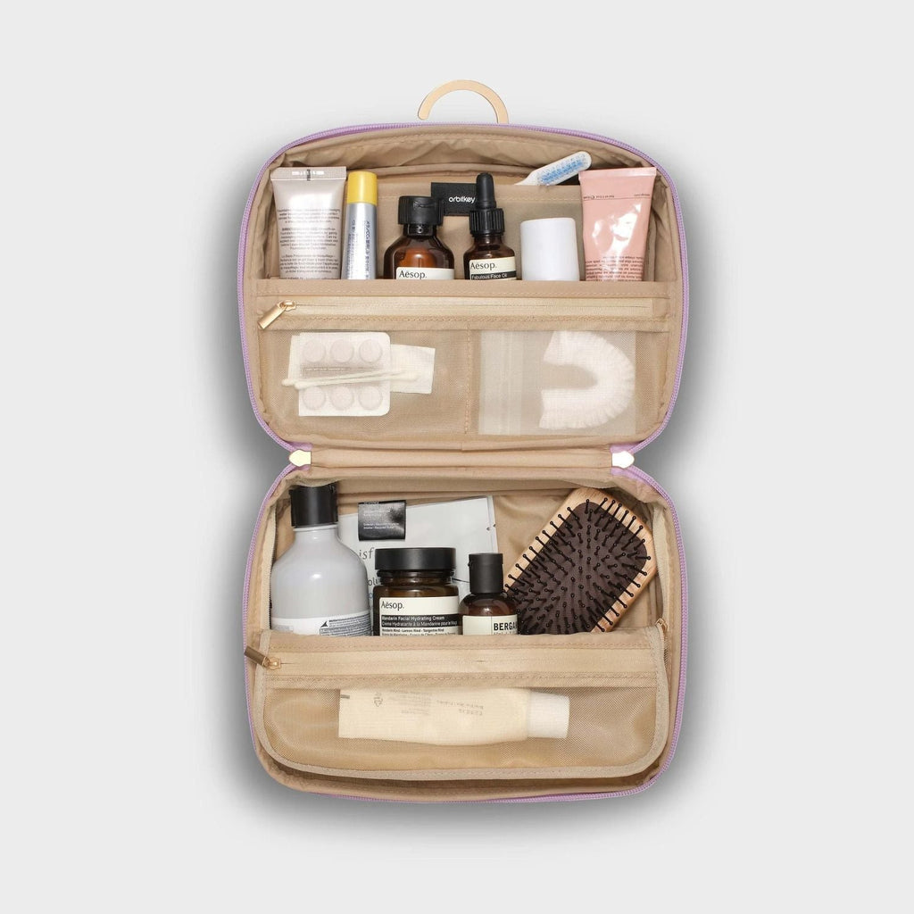 Orbitkey Hanging Toiletry Pouch (Lilac)