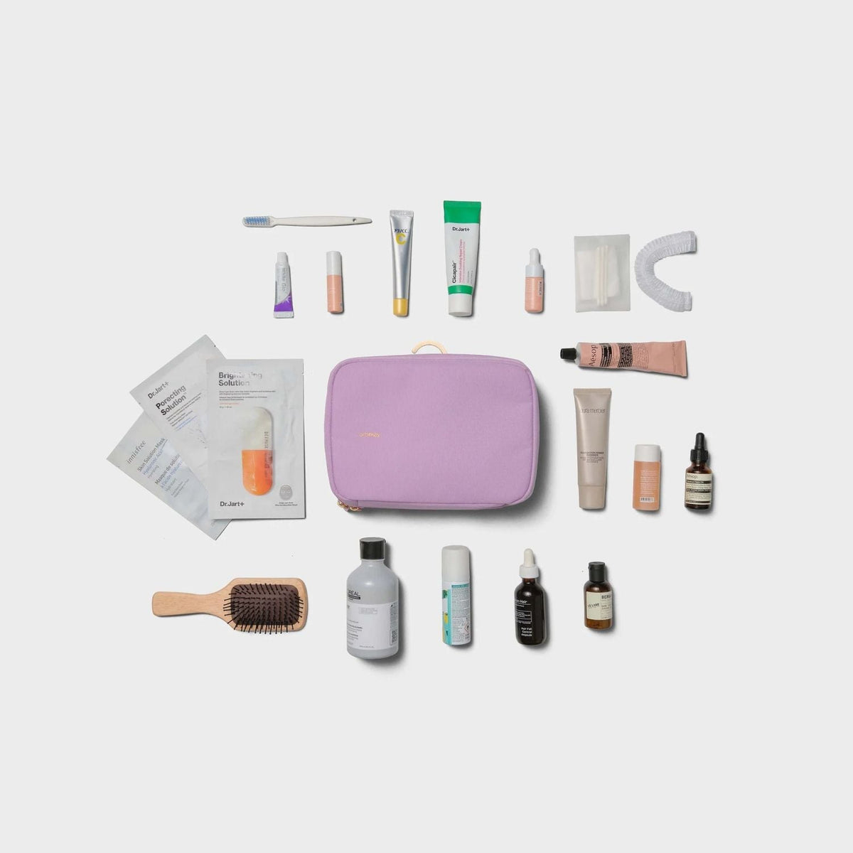 Orbitkey Hanging Toiletry Pouch (Lilac)